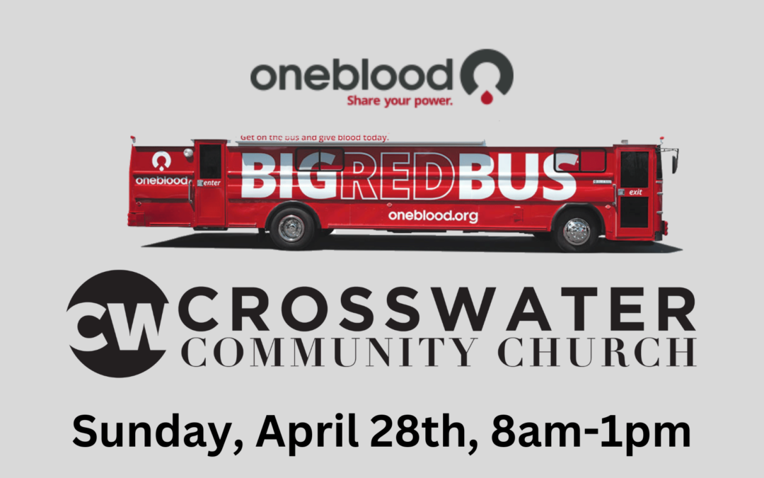 Blood Drive at Crosswater Church